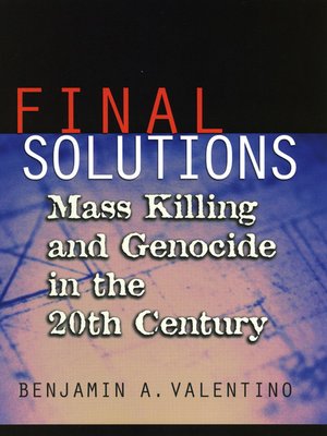 cover image of Final Solutions